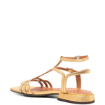 Sandali con cinturino in oro Chie mihara - donna 