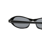 Occhiali da sole aria con montatura ovale in nero Chimi - unisex 
