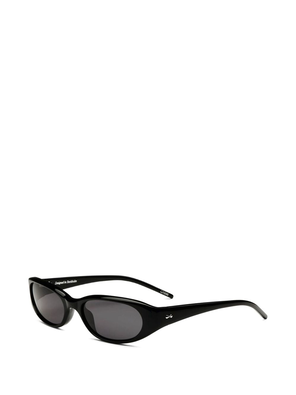 Occhiali da sole dele con montatura ovale in nero Chimi - unisex 