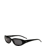 Occhiali da sole dele con montatura ovale in nero Chimi - unisex 