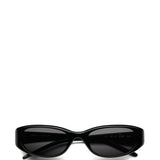 Occhiali da sole dele con montatura ovale in nero Chimi - unisex 