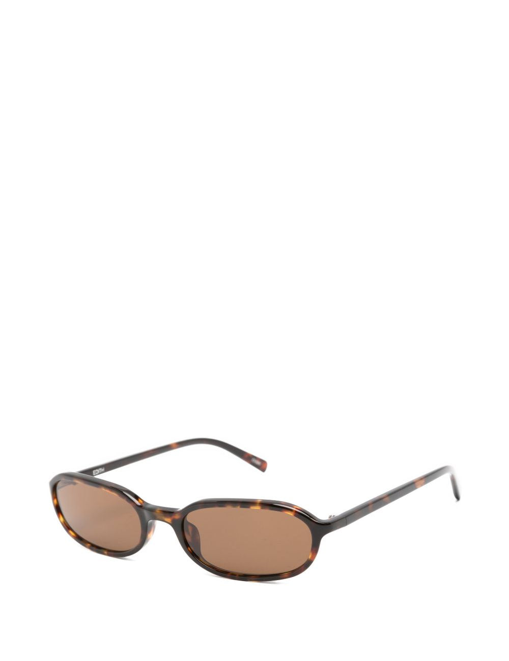 Occhiali da sole edith con montatura rettangolare in marrone Chimi - unisex 
