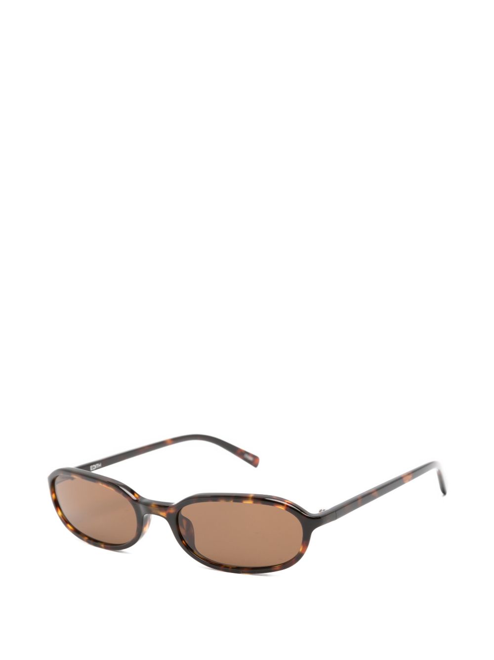 Occhiali da sole edith con montatura rettangolare in marrone Chimi - unisex 