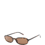 Occhiali da sole edith con montatura rettangolare in marrone Chimi - unisex 