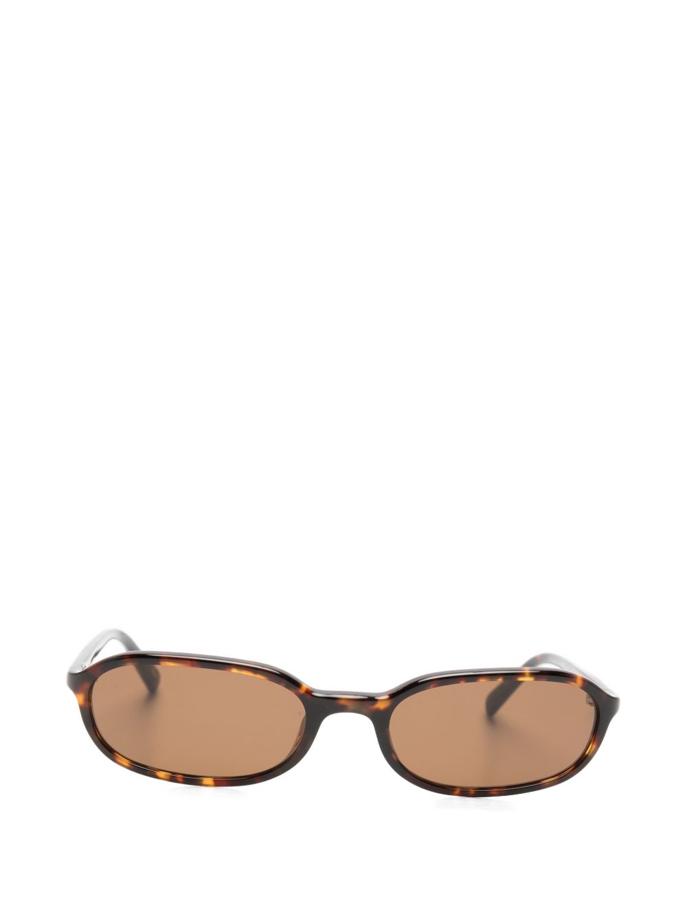 Occhiali da sole edith con montatura rettangolare in marrone Chimi - unisex 