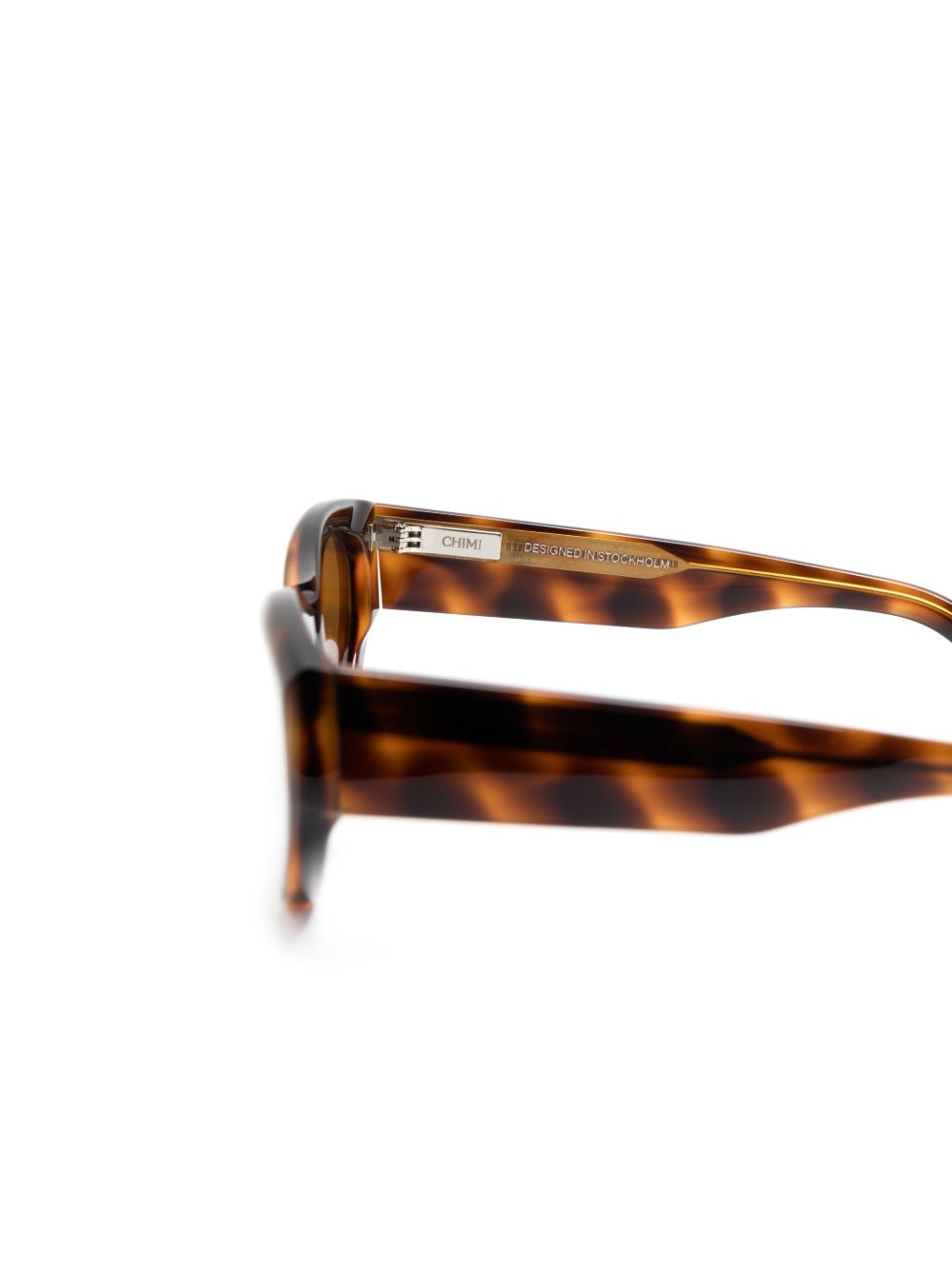 Occhiali da sole Core 06 cat-eye in marrone Chimi x rotate - unisex 