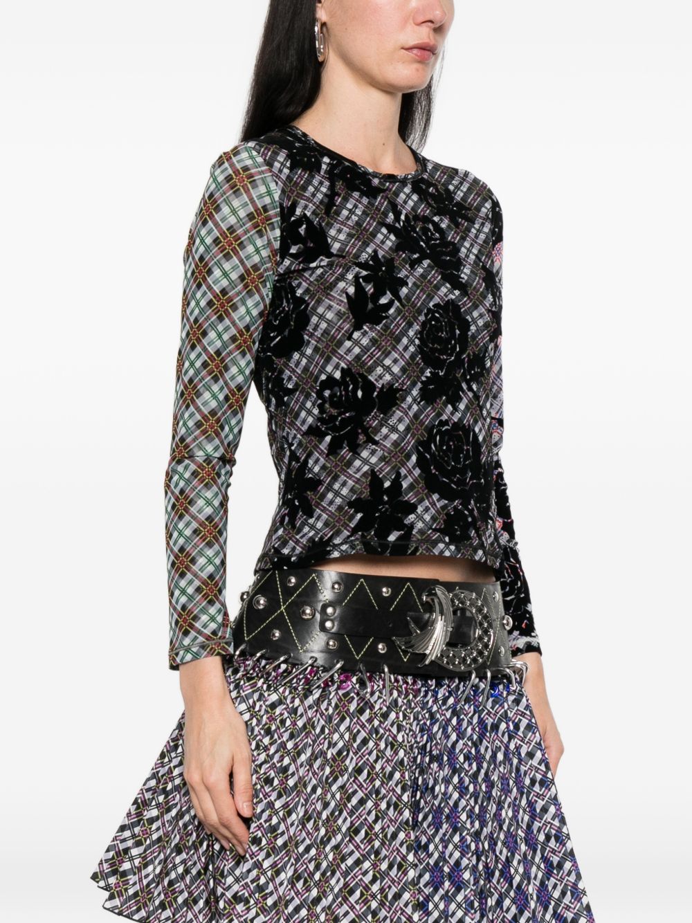 Top con stampa multicolore Chopova Lowena - donna 