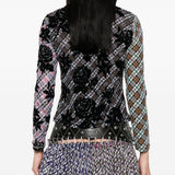 Top con stampa multicolore Chopova Lowena - donna 