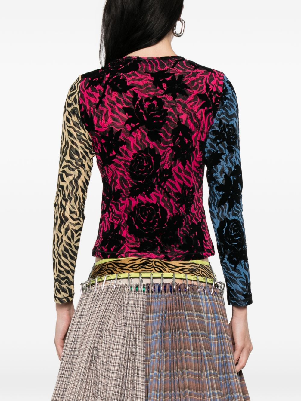 Top con stampa multicolore Chopova Lowena - donna 