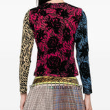 Top con stampa multicolore Chopova Lowena - donna 