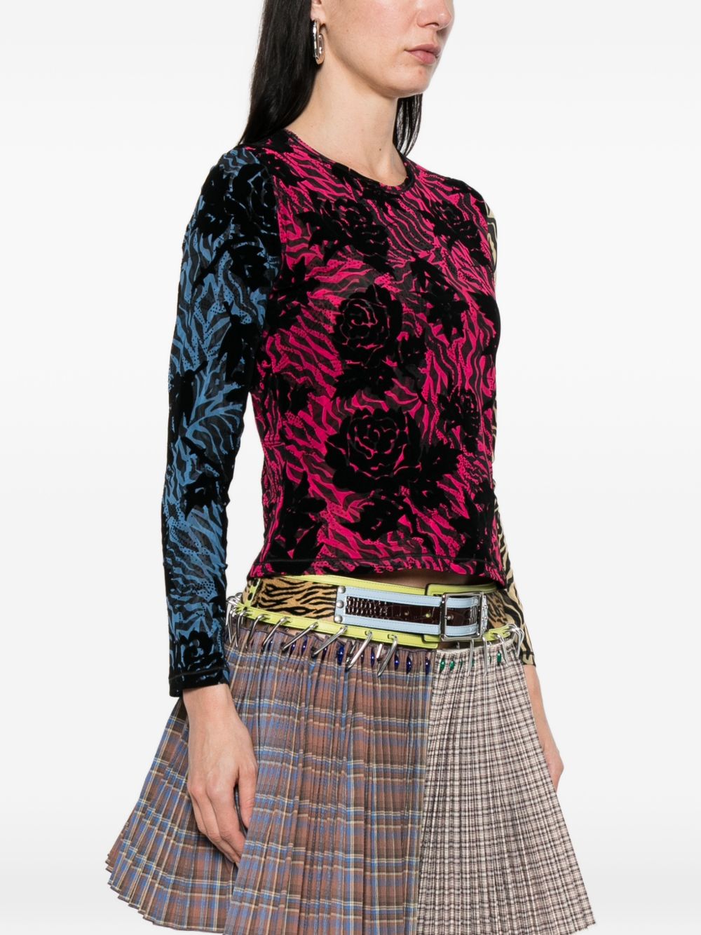 Top con stampa multicolore Chopova Lowena - donna 
