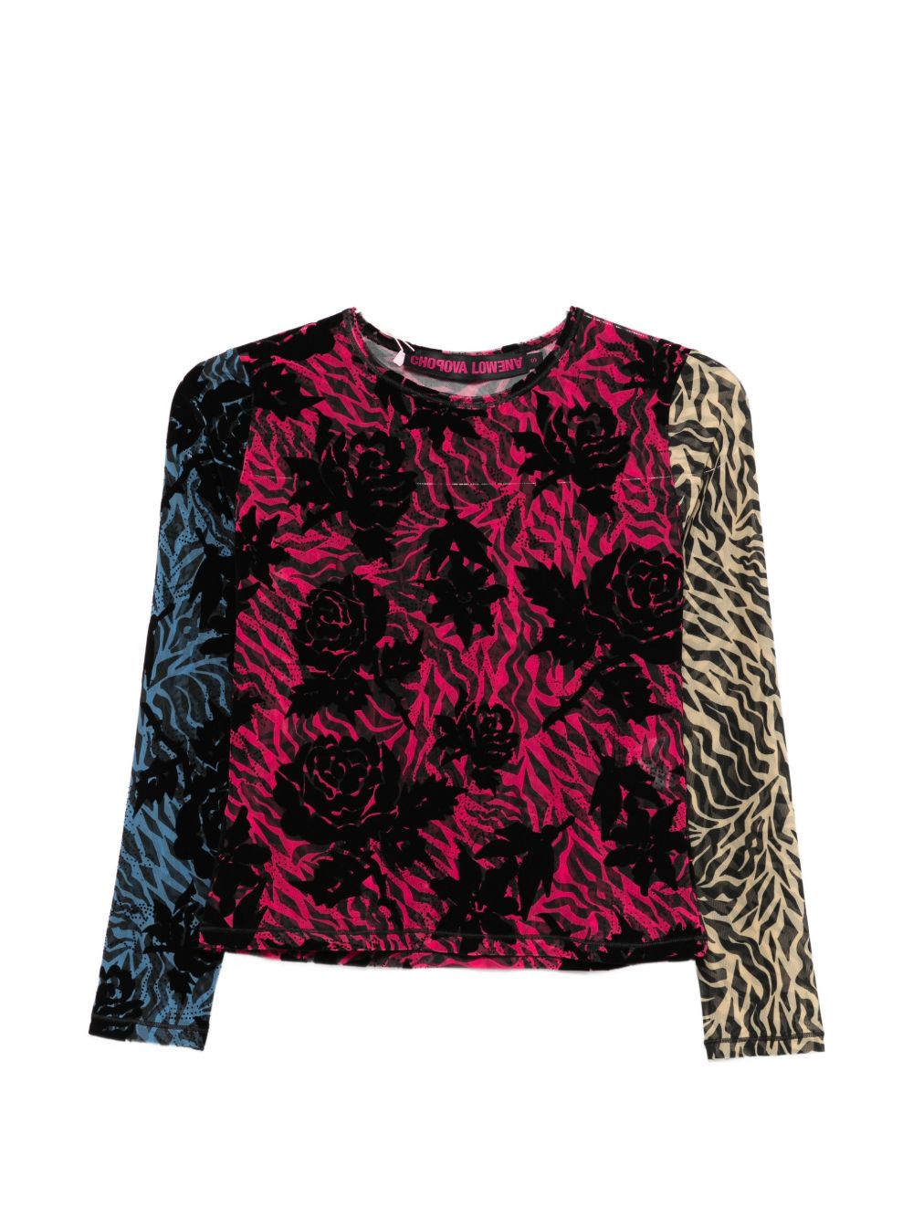 Top con stampa multicolore Chopova Lowena - donna 