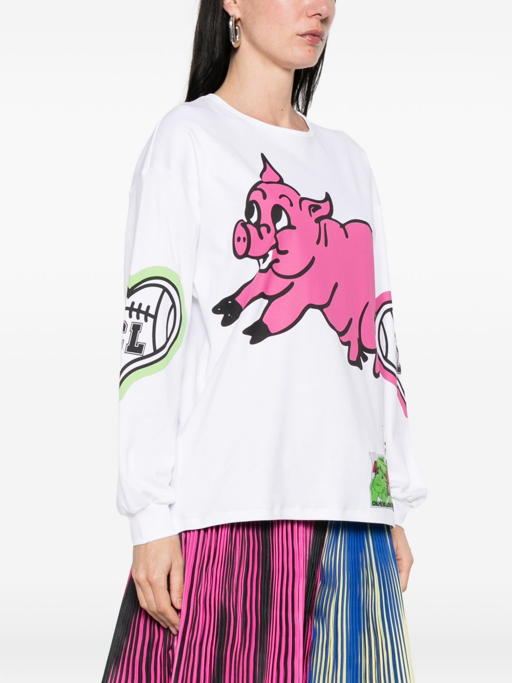 T-shirt con stampa multicolore Chopova Lowena - donna 