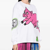 T-shirt con stampa multicolore Chopova Lowena - donna 