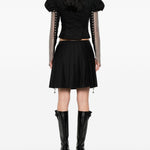 Blusa Titan in argento e nero Chopova Lowena - donna 