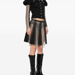 Blusa Titan in argento e nero Chopova Lowena - donna 