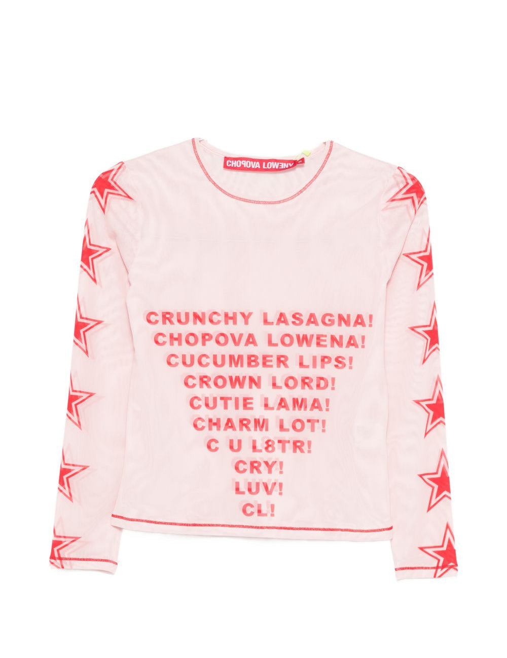 Top con stampa multicolore Chopova Lowena - donna 