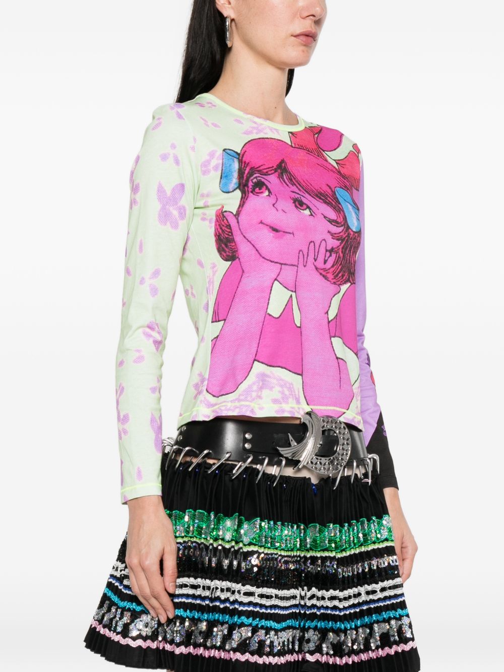 T-shirt con stampa multicolore Chopova Lowena - donna 