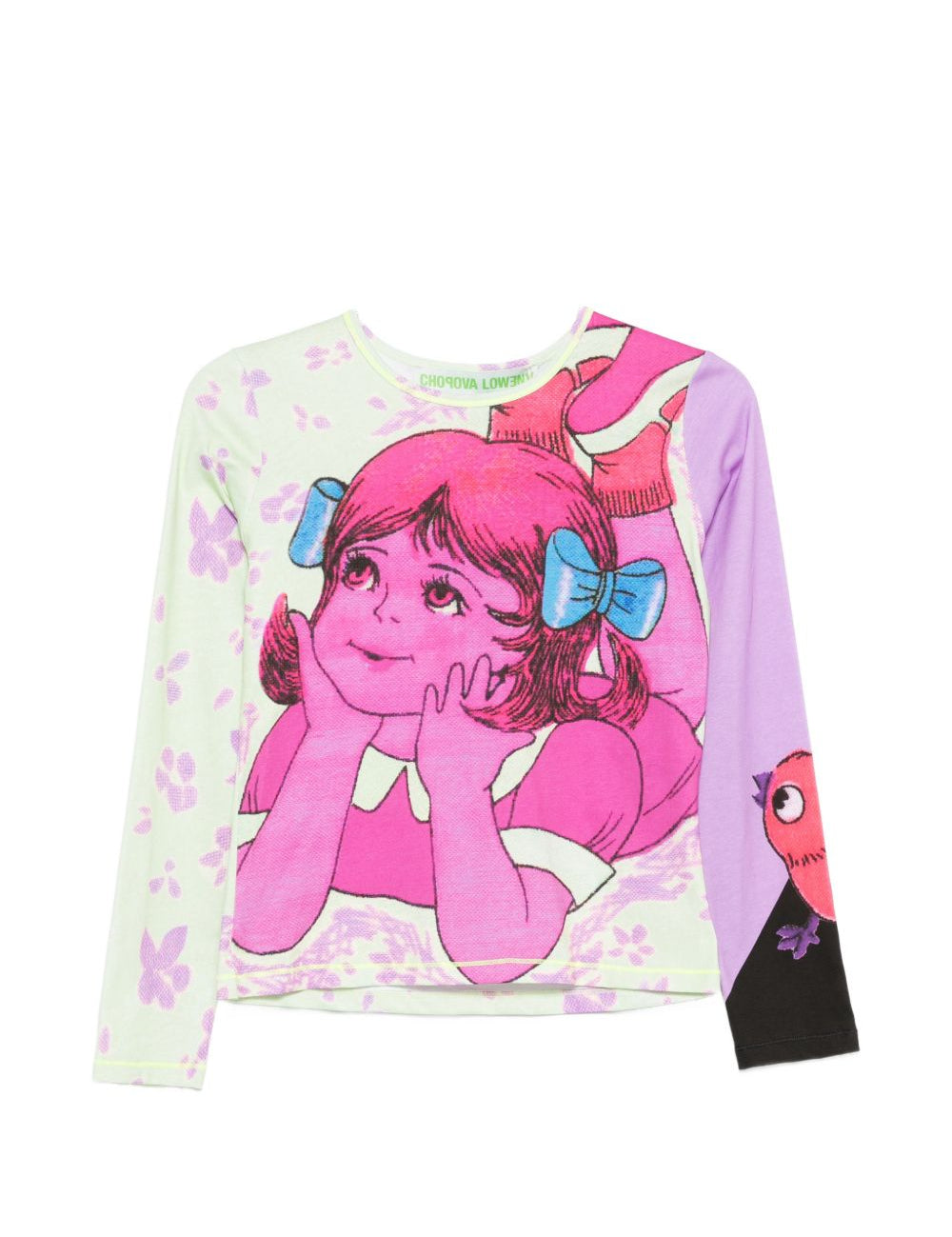 T-shirt con stampa multicolore Chopova Lowena - donna 