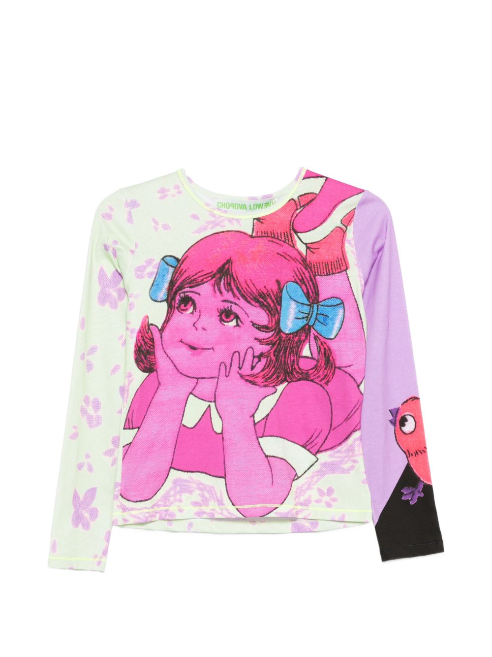 T-shirt con stampa multicolore Chopova Lowena - donna 