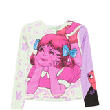 T-shirt con stampa multicolore Chopova Lowena - donna 
