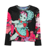 T-shirt con stampa multicolore Chopova Lowena - donna 