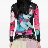 T-shirt con stampa multicolore Chopova Lowena - donna 