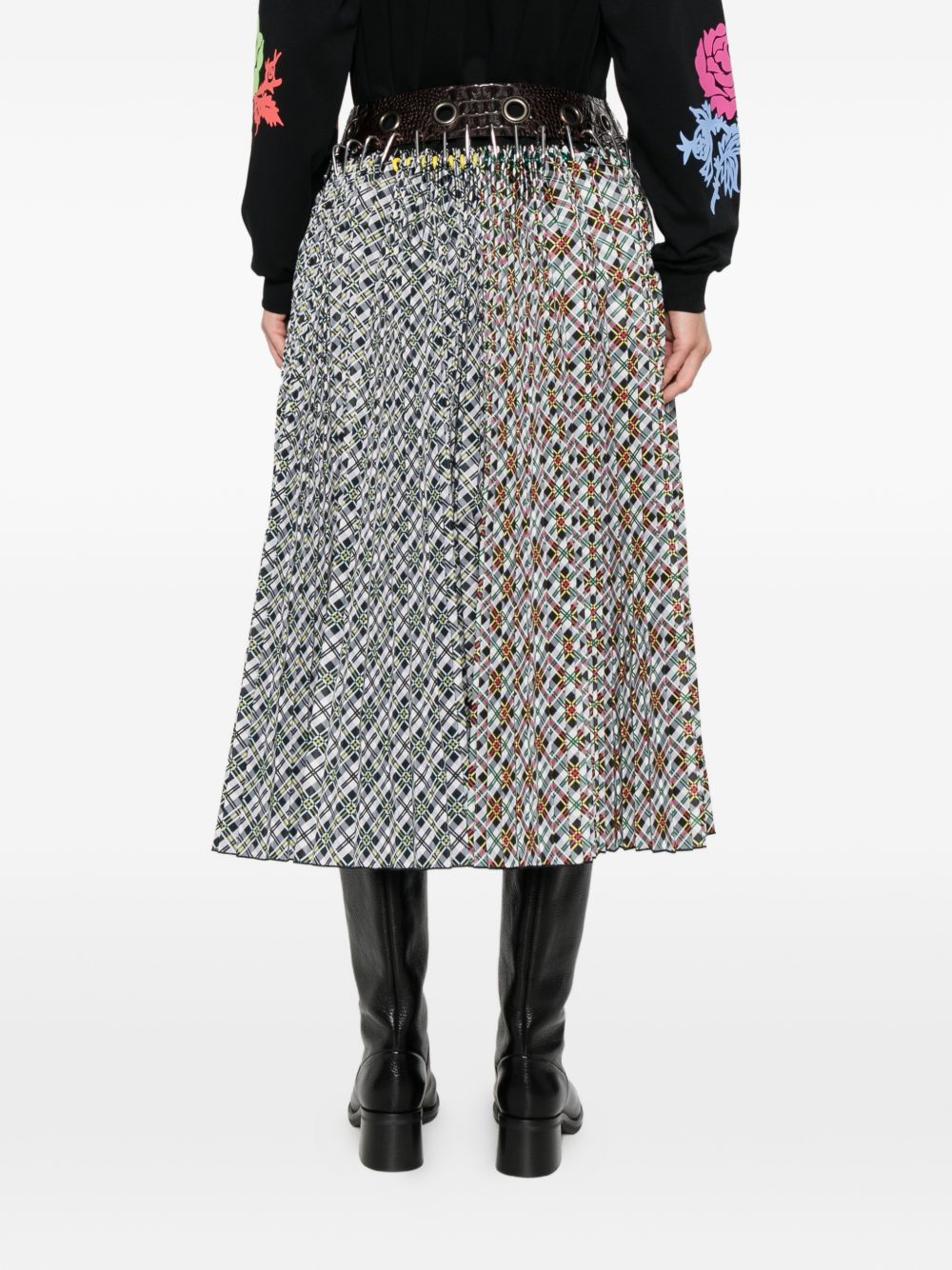 Gonna maxi raider multicolore Chopova Lowena - donna 