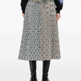 Gonna maxi raider multicolore Chopova Lowena - donna 