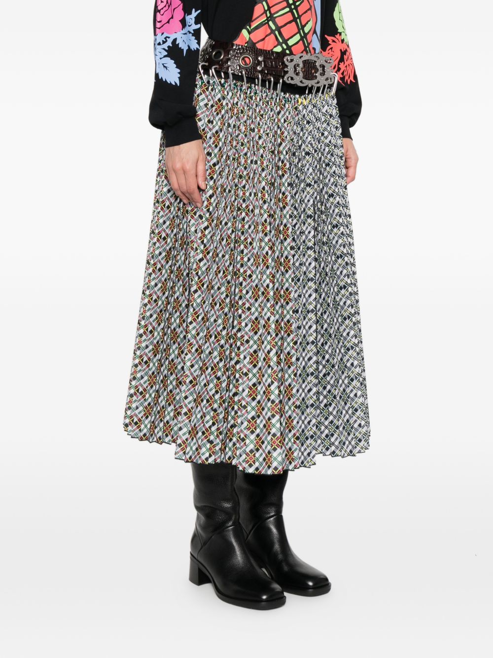 Gonna maxi raider multicolore Chopova Lowena - donna 