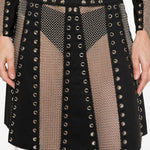 Gonna mini Titan in nero Chopova Lowena - donna 