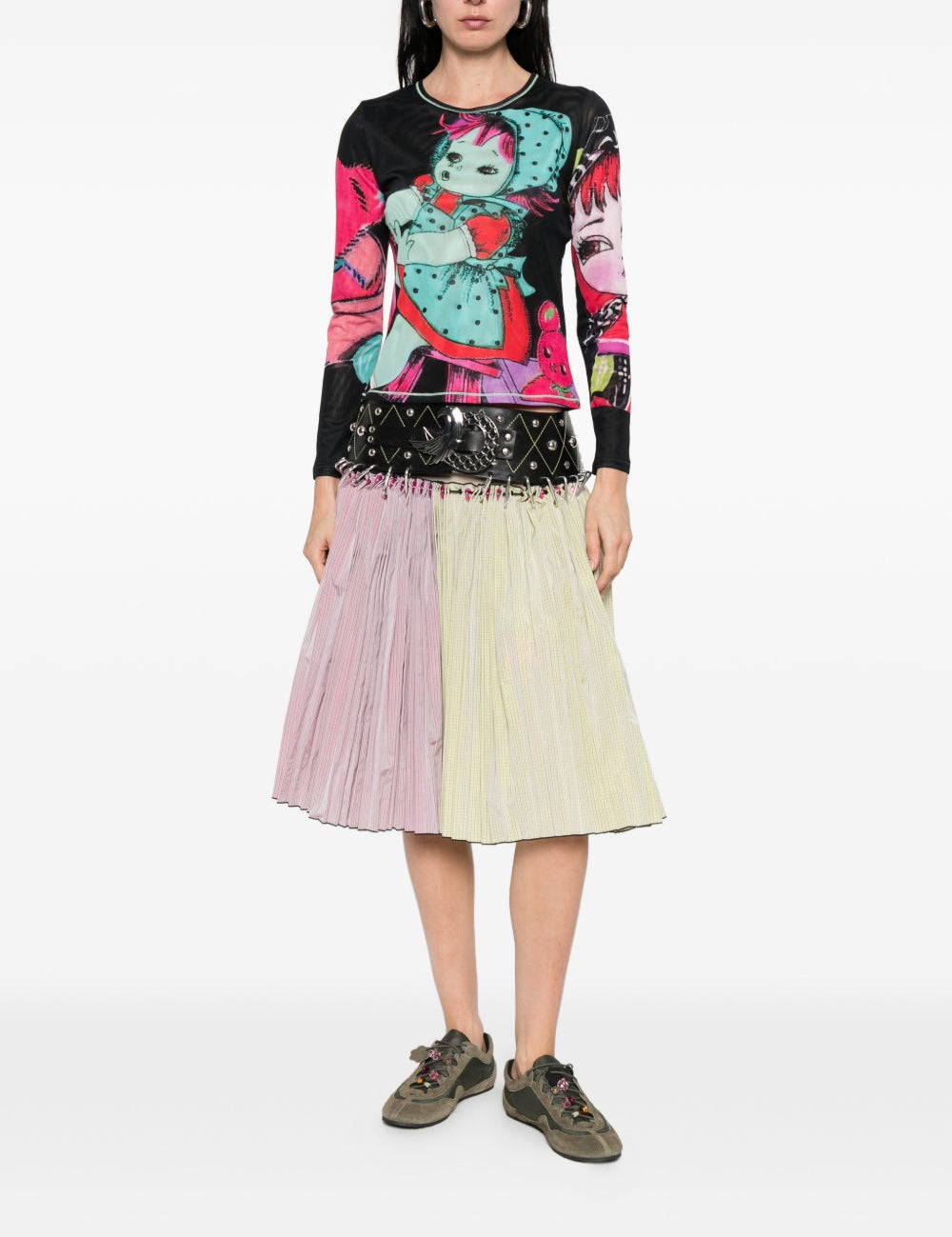 Gonna mini clover multicolore Chopova Lowena - donna 