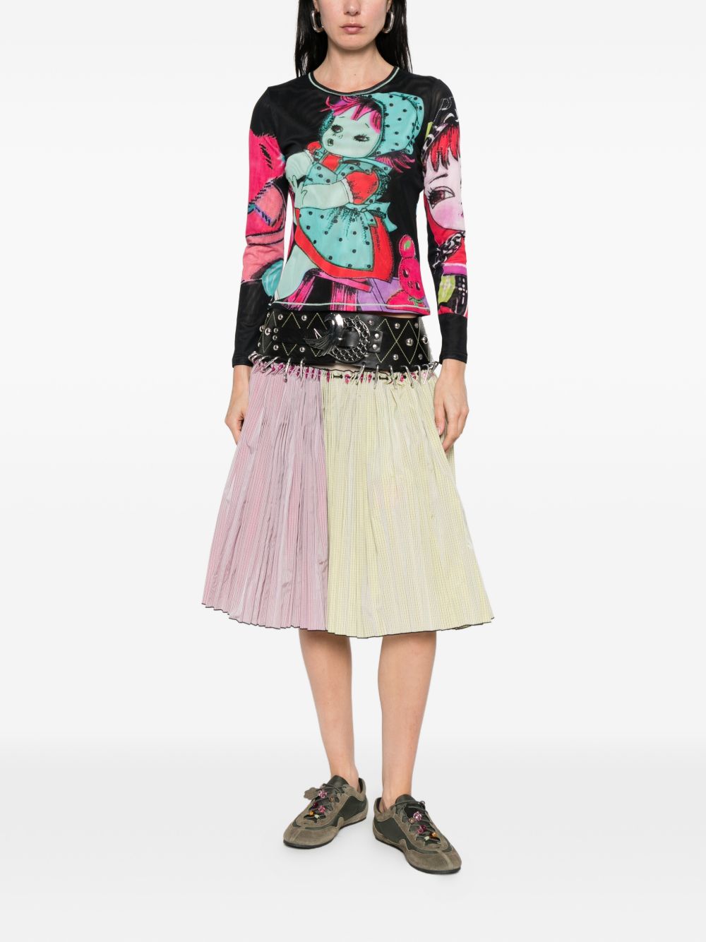 Gonna mini clover multicolore Chopova Lowena - donna 