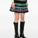Gonna mini starbites multicolore Chopova Lowena - donna 