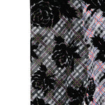 Collant a quadri floreali picnic  in nero Chopova lowena - donna 