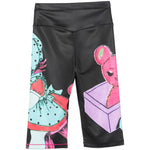 Oh no pantaloncini da ciclismo stampati in nero Chopova lowena - donna 