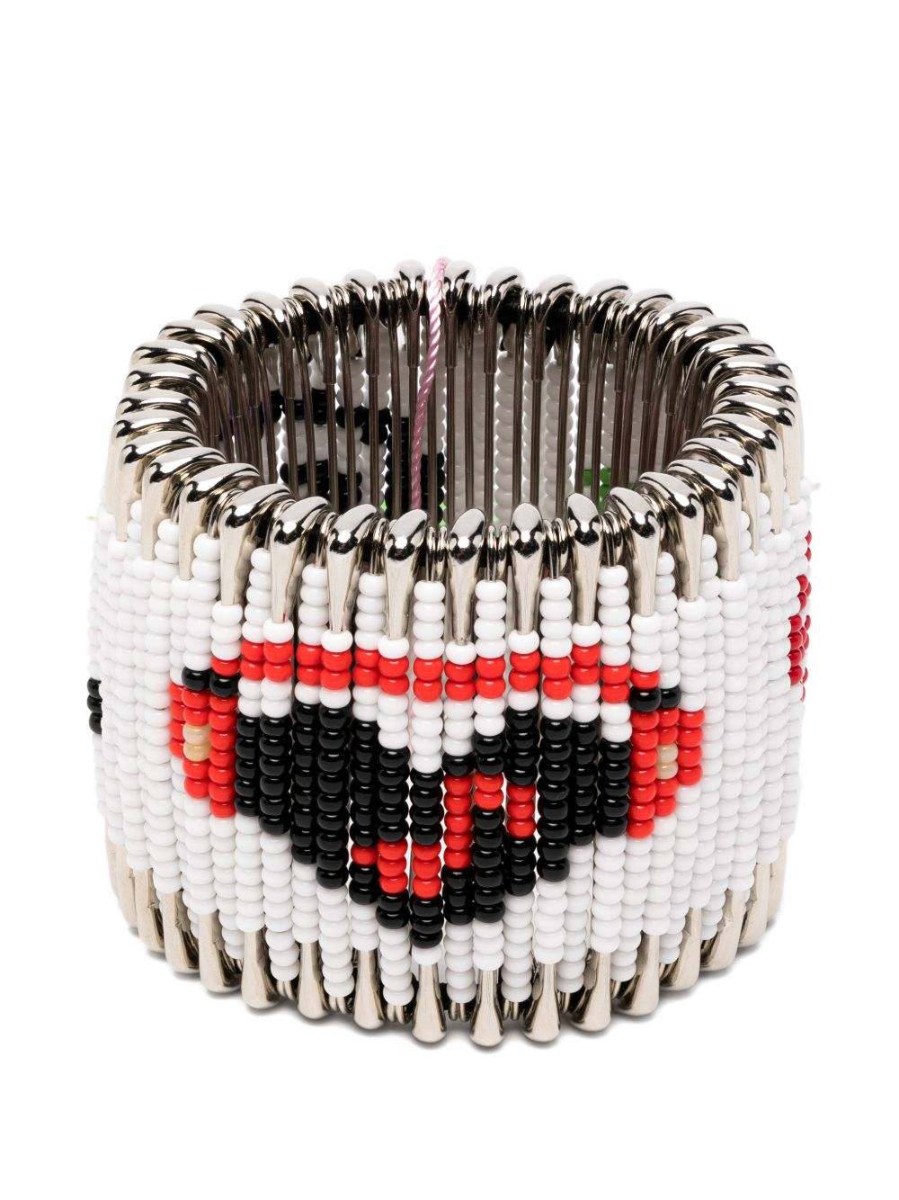 Braccialetto con perline in bianco Chopova lowena - donna 