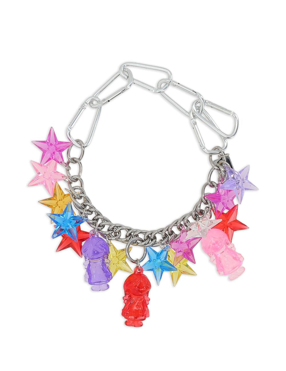 Collana con ciondoli a stella multicolore Chopova lowena - donna 