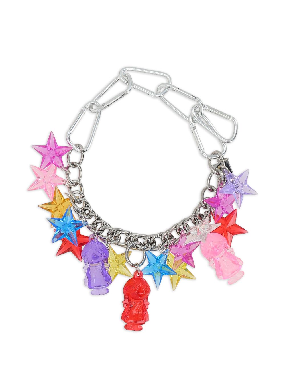 Collana con ciondoli a stella multicolore Chopova lowena - donna 
