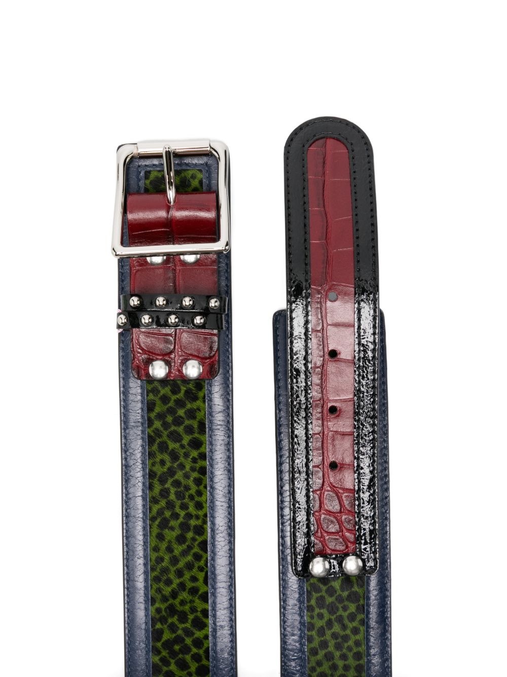 Cintura con fibbia in verde Chopova lowena - donna 