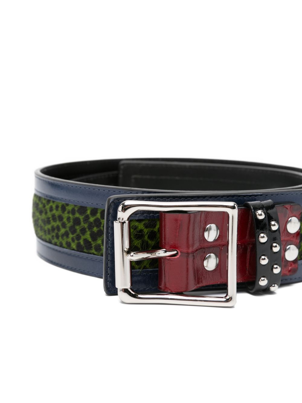 Cintura con fibbia in verde Chopova lowena - donna 