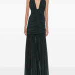 Abito orion con ruches in nero Christopher esber - donna 