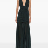 Abito orion con ruches in nero Christopher esber - donna 