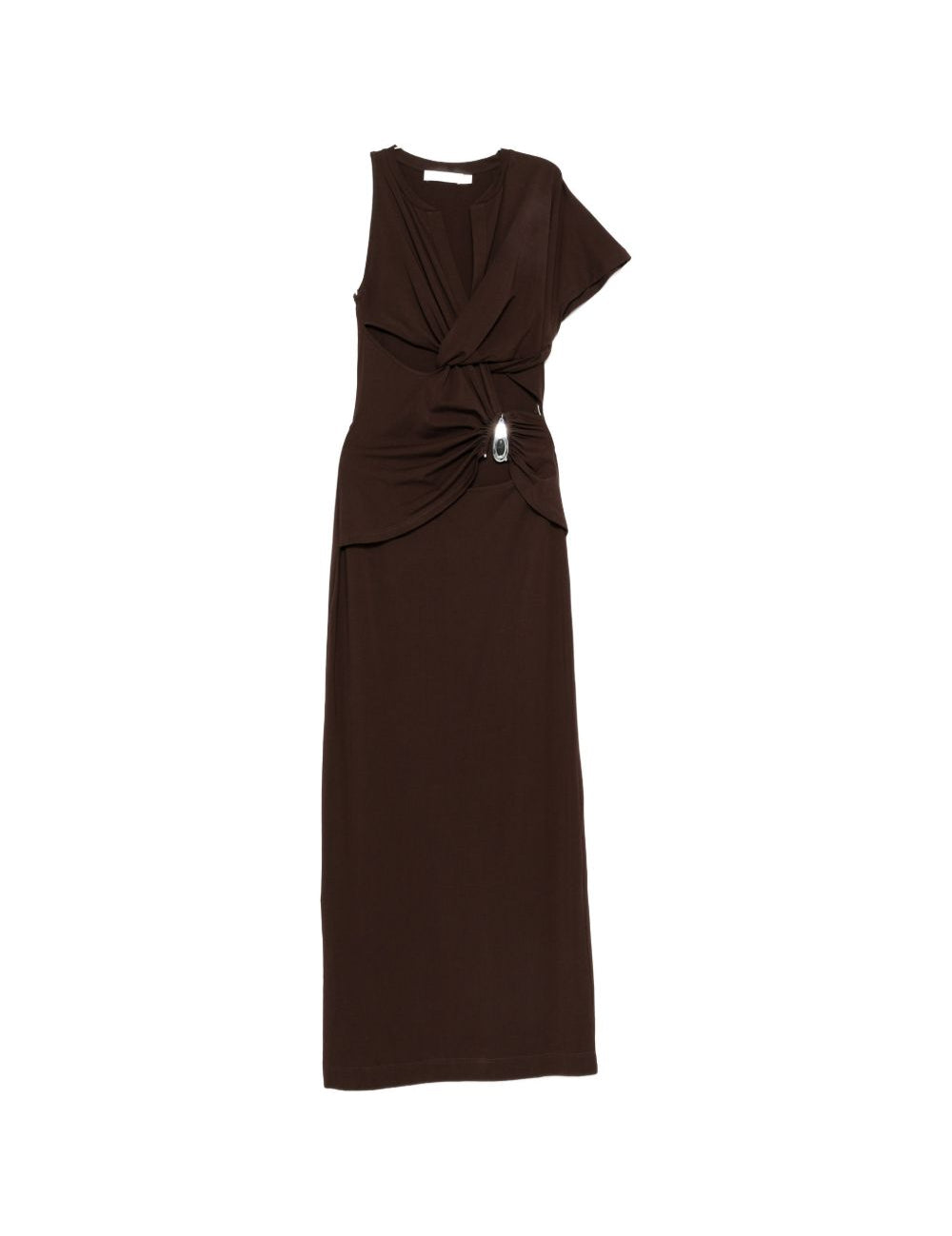Abito con pendente in marrone Christopher Esber - donna 
