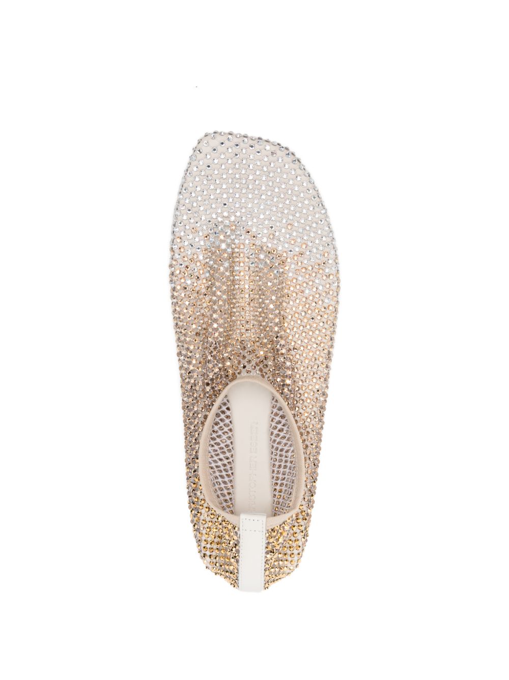 Ballerine con cristalli minette in beige Christopher esber - donna 