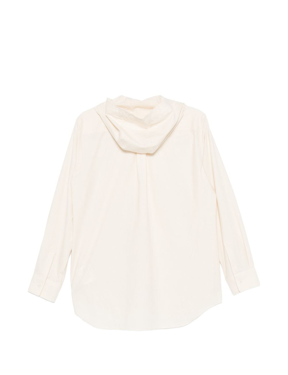 Camicia con cappuccio in avorio Comme des garcons - donna 
