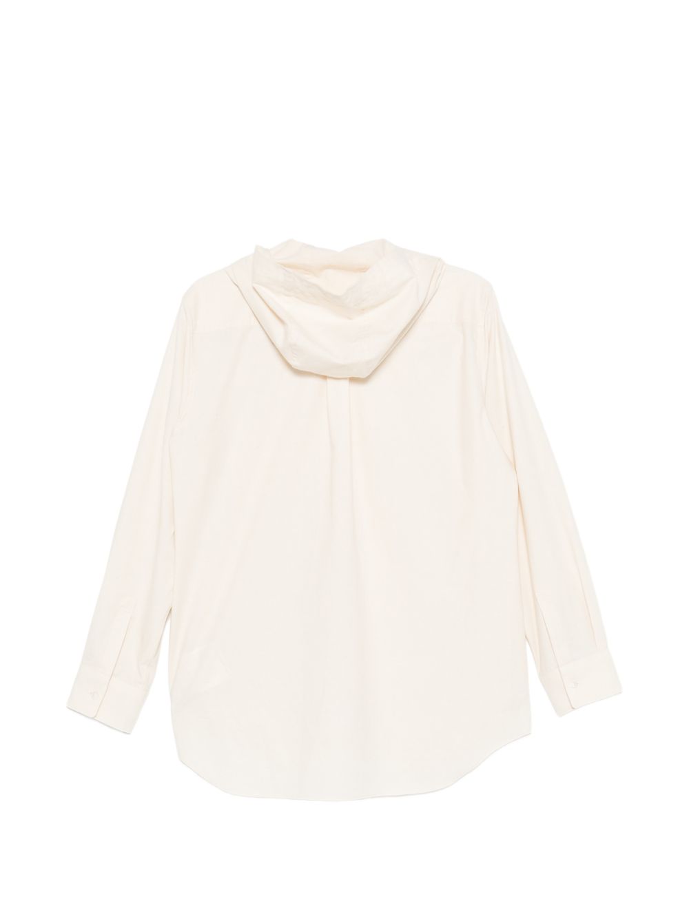 Camicia con cappuccio in avorio Comme des garcons - donna 