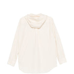 Camicia con cappuccio in avorio Comme des garcons - donna 