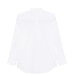 camicia con tasca ricamata in bianco Comme Des Garçons - donna 