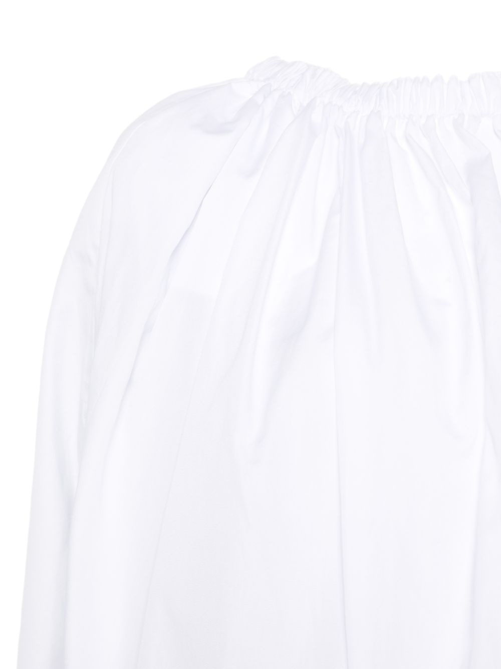Camicia asimmetrica in bianco Comme Des Garçons - donna 